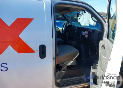 2014 Chevrolet Express 2500 Work Van from USA, damaged, VIN 1GCWGFCA7E1205975